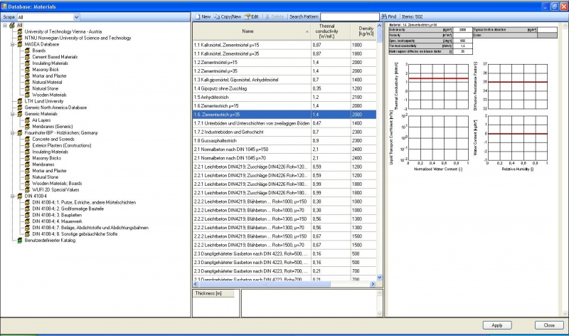 Datei:WUFI-Plus DatabaseMaterials.jpg